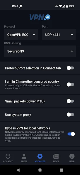 VPN.AC Client