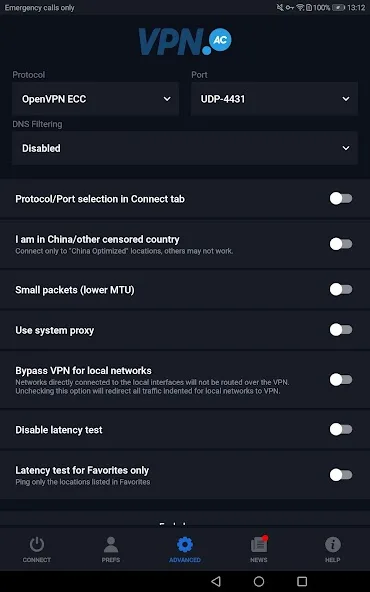 VPN.AC Client