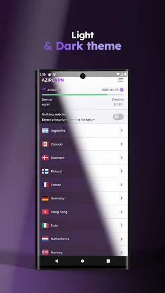 AzireVPN – Ultra private VPN