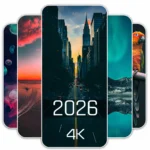 تحميل تطبيق خلفيات Full HD 4K مهكر 2026 APK 2026…