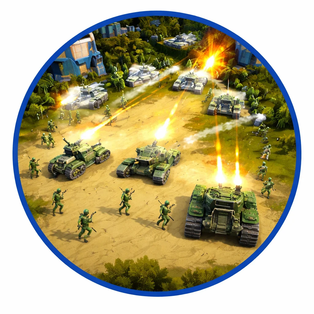 تحميل لعبة Art of War : RTS استراتيج APK مهكرة 2026 أحدث إصدار مجاناً