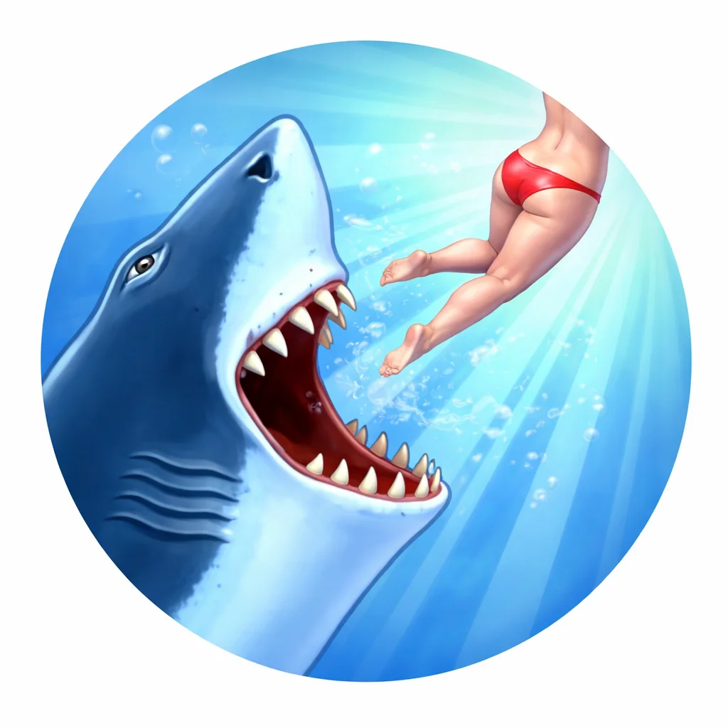 تحميل لعبة القرش الجائع Hungry Shark Evolution مهكرة 2026 Apk للاندرويد اخر اصدار مجانا