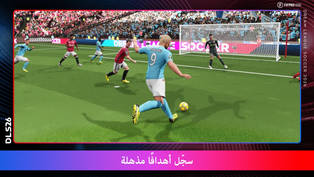 تحميل لعبة دريم ليج سوكر مهكرة 2026 مود الأهلي والزمالك Dream League Soccer apk