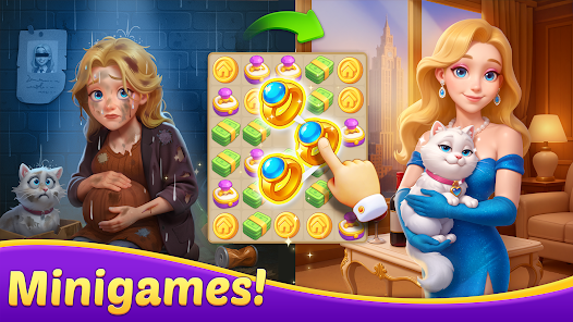 تحميل لعبة Matchington Mansion MOD APK مهكرة 2026 Stars وCoins غير محدودة