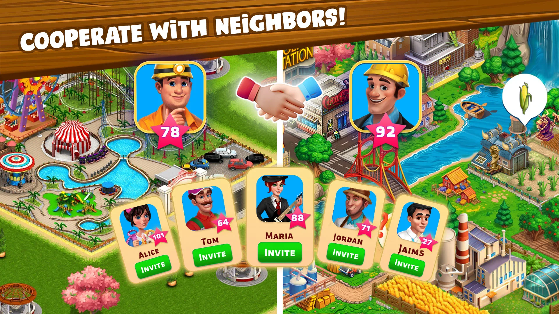 NewCity: Town Building Farming