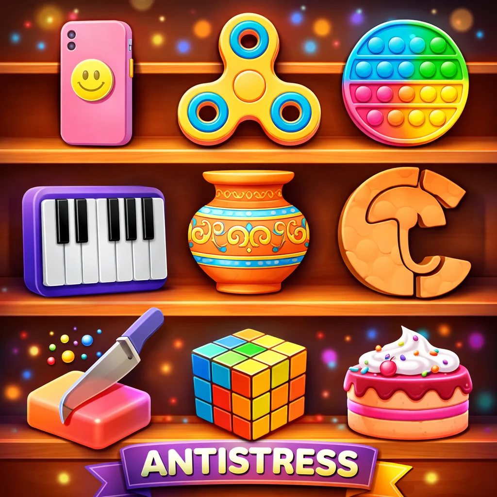 تحميل لعبة Antistress مهكرة 2026 احدث اصدار للاندرويد APK