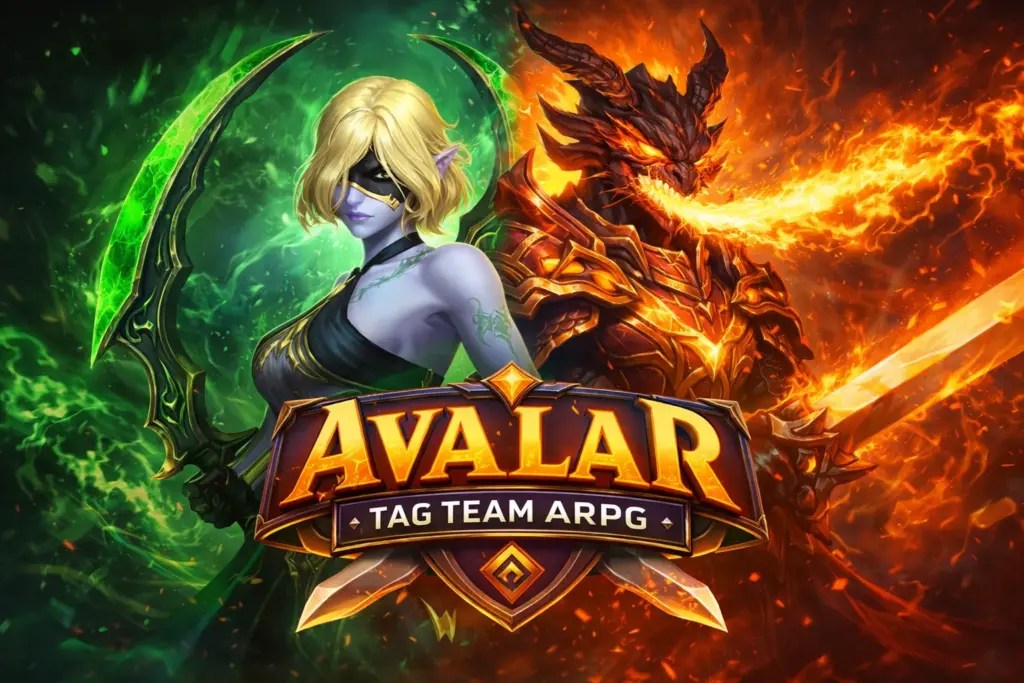 تحميل لعبة Avalar Tag Team ARPG مهكرة 2026 احدث اصدار للاندرويد APK