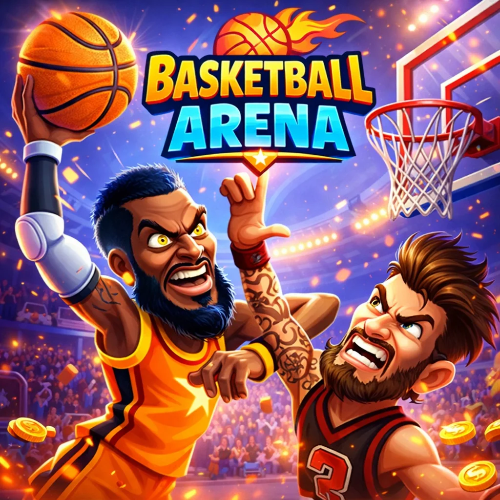 تحميل لعبة Basketball Arena مهكرة احدث اصدار للاندرويد APK
