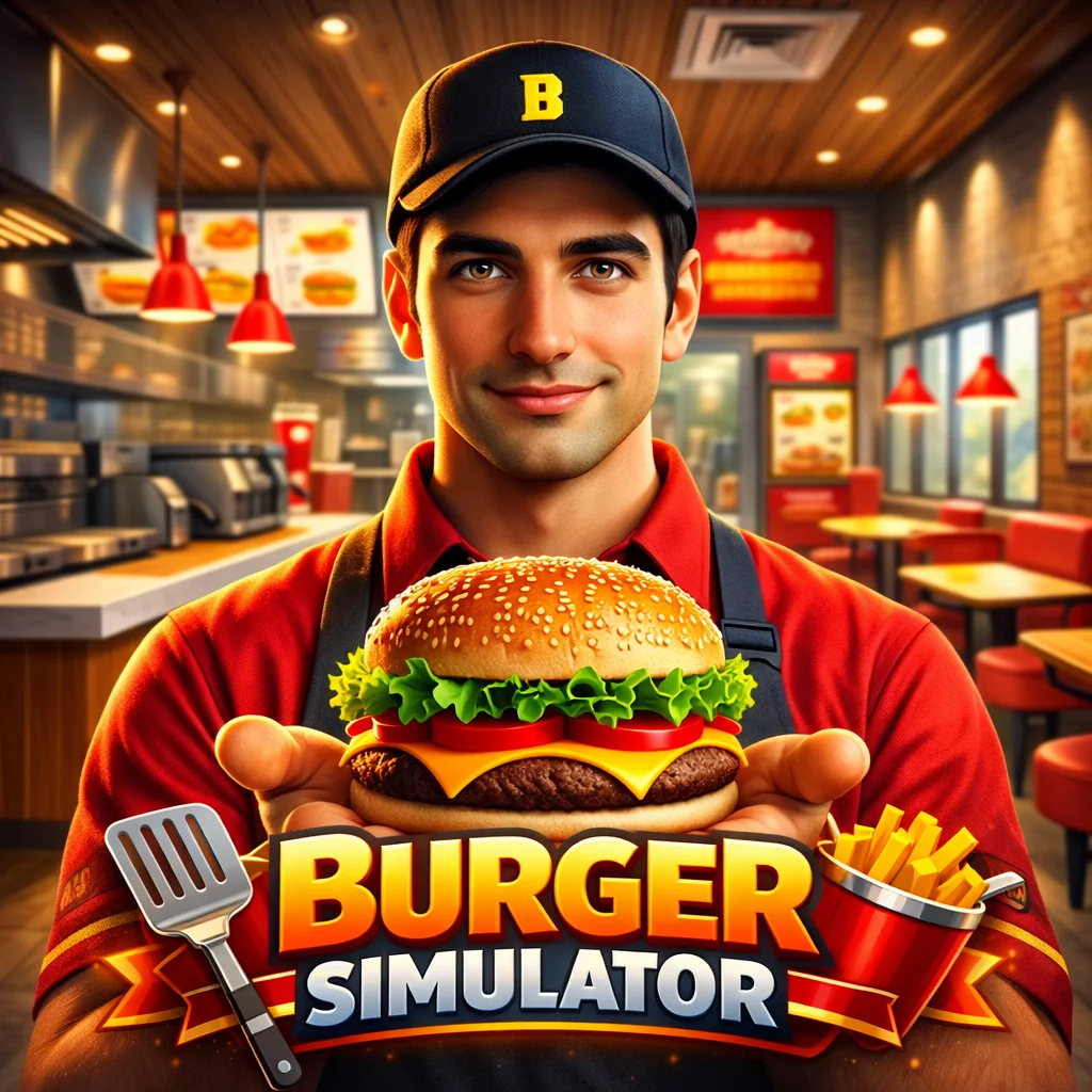 تحميل لعبة Burger Simulator مهكرة 2026 احدث اصدار للاندرويد APK