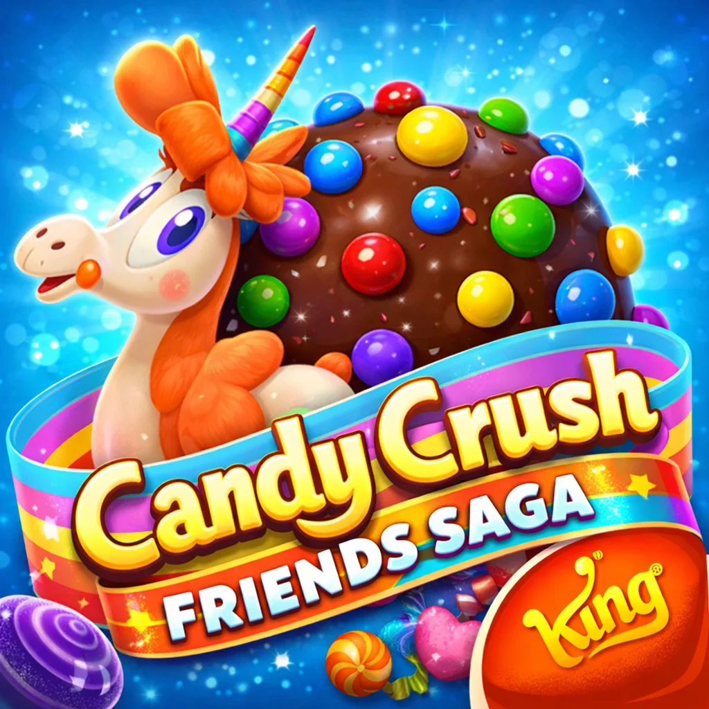 تحميل لعبة Candy Crush Friends Saga مهكرة 2026 احدث اصدار للاندرويد APK