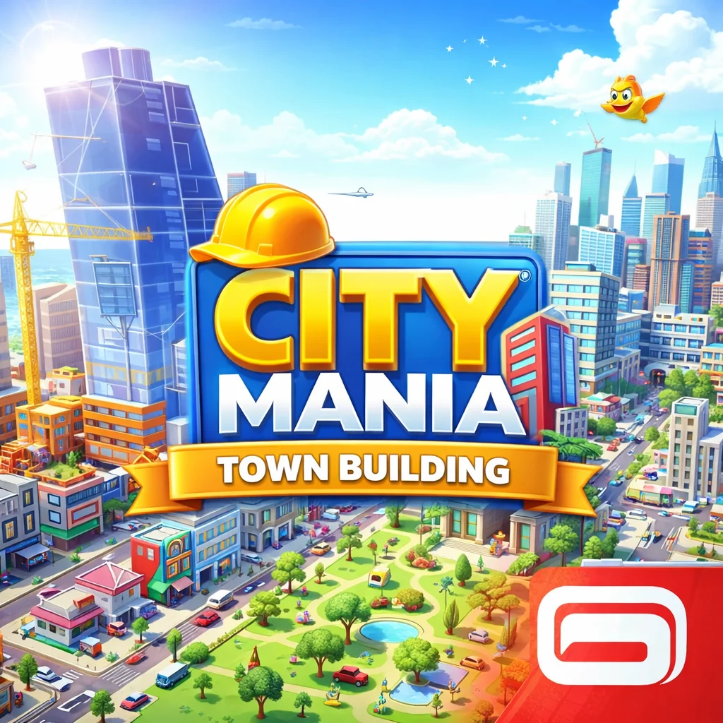 تحميل لعبة بناء المدن City Mania: Town Building احدث اصدار للاندرويد APK