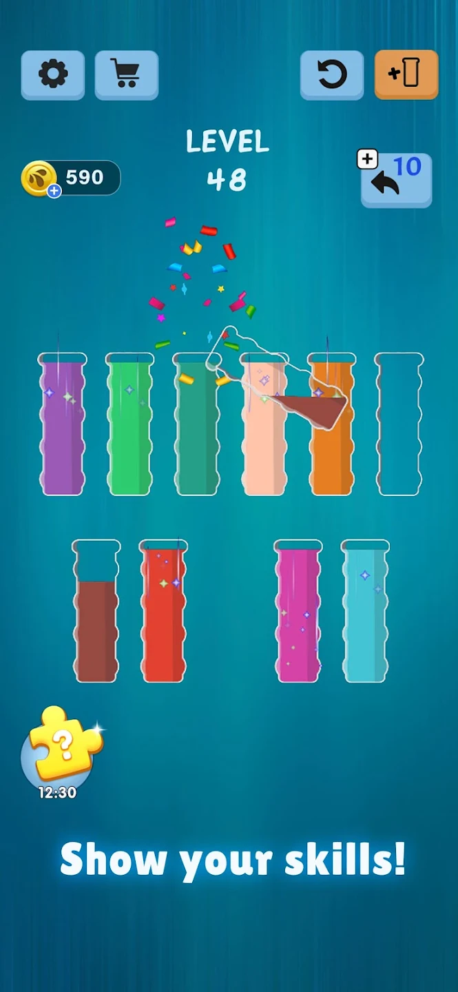 Color Water Sort Woody Puzzle v2.1.1