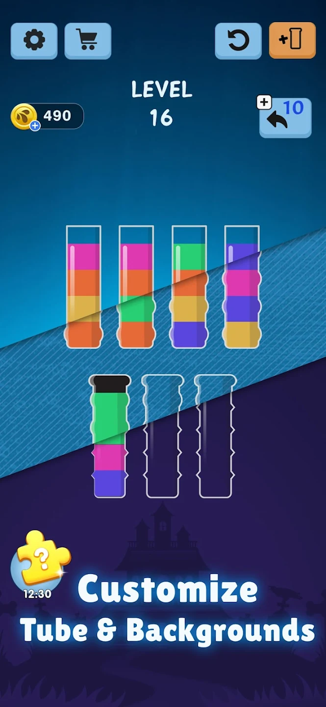 Color Water Sort Woody Puzzle v2.1.1