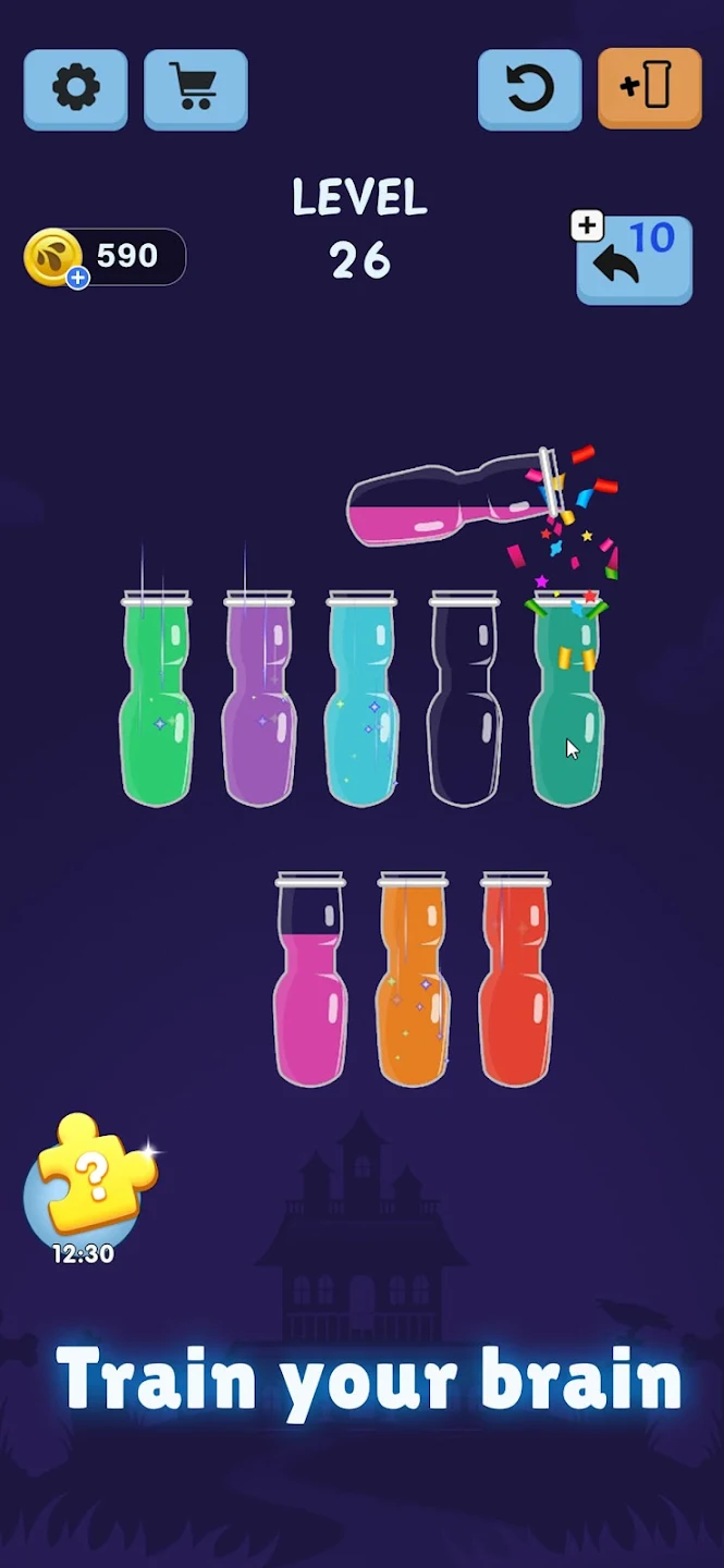 Color Water Sort Woody Puzzle v2.1.1