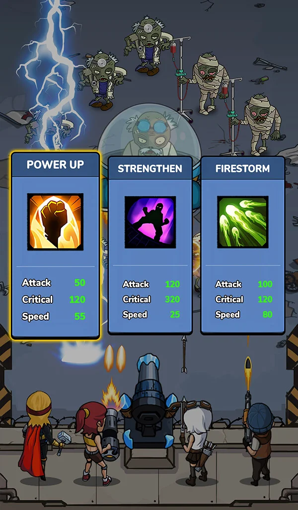 Zombie War Idle Defense