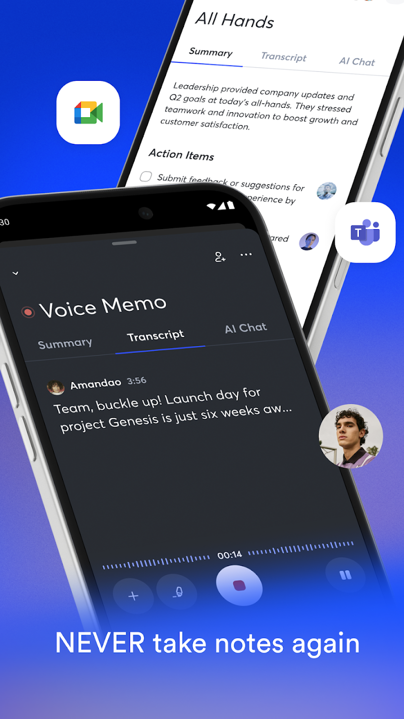 AI Speech to text: Transcribe