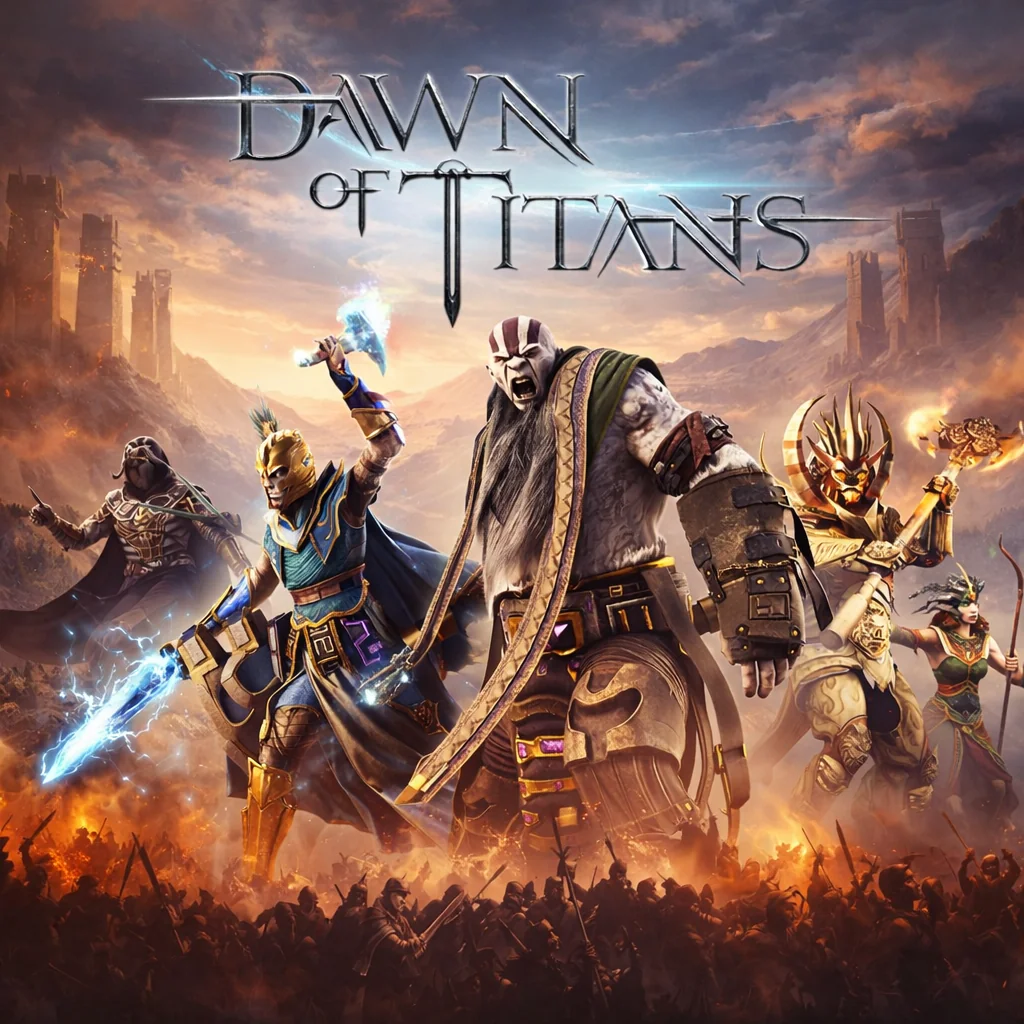 تحميل لعبة Dawn of Titans مهكرة 2026 احدث اصدار للاندرويد APK