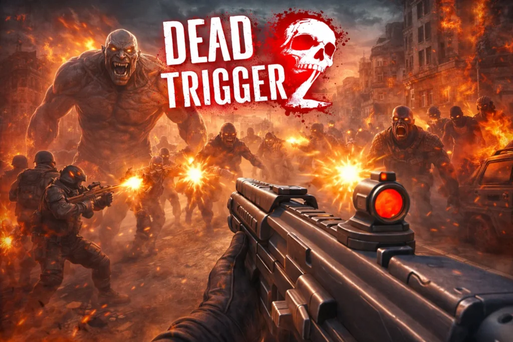 تحميل لعبة DEAD TRIGGER مهكرة 2026 احدث اصدار للاندرويد APK