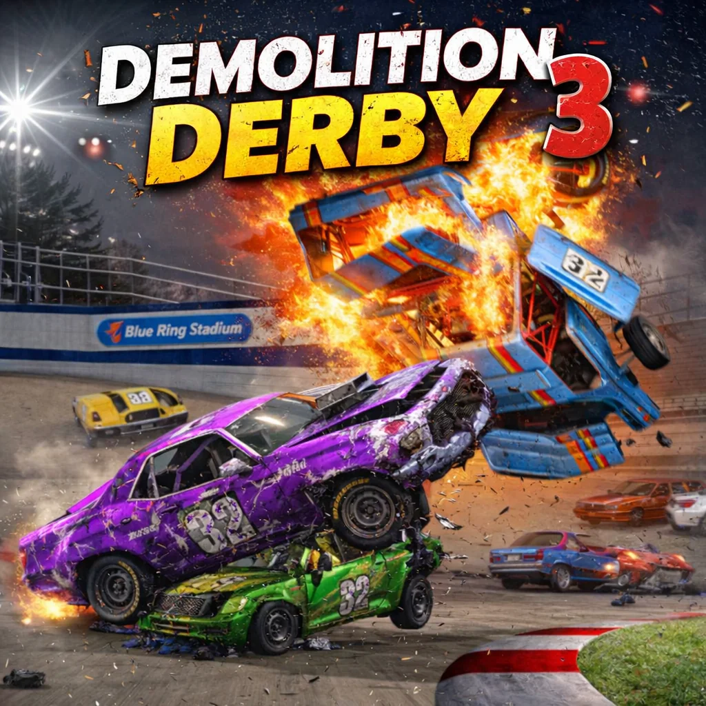 تحميل لعبة Demolition Derby مهكرة 2026 احدث اصدار للاندرويد APK