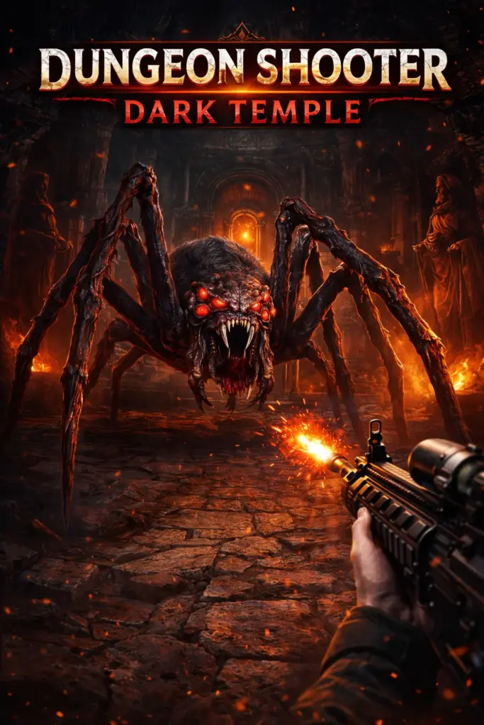 تحميل لعبة Dungeon Shooter Dark Temple مهكرة 2026 احدث اصدار للاندرويد APK