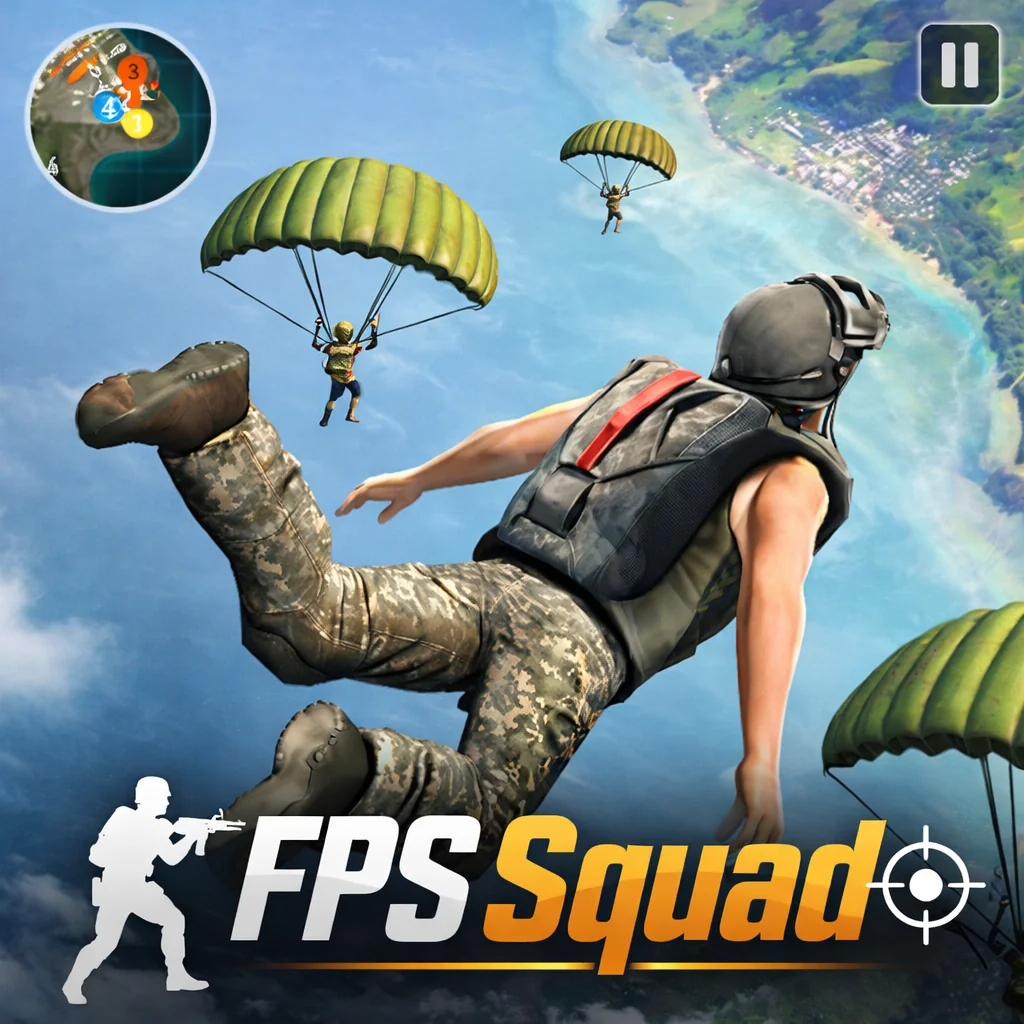 تحميل لعبة FPS Squad مهكرة احدث اصدار للاندرويد APK