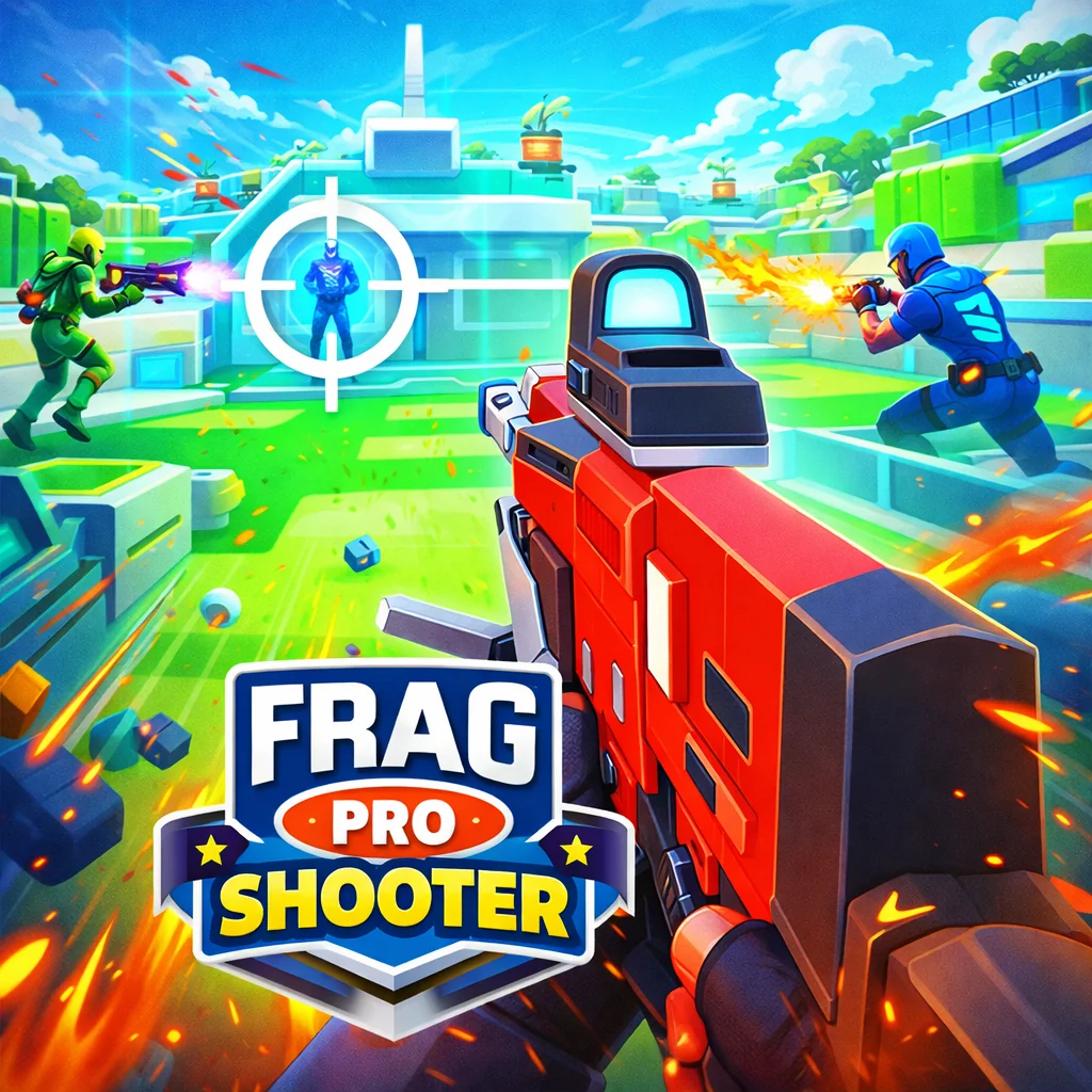 تحميل لعبة FRAG Pro Shooter مهكرة 2026 احدث اصدار للاندرويد APK
