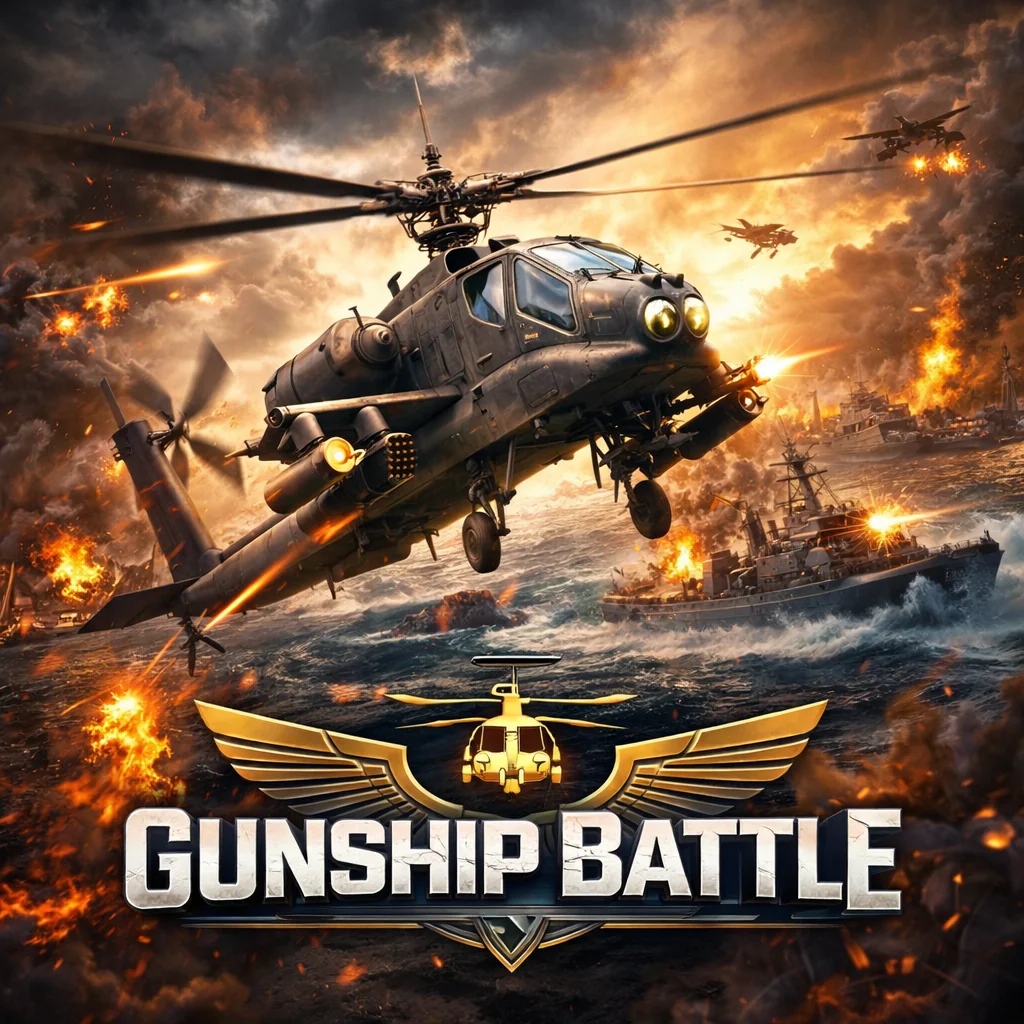 تحميل لعبة Gunship Battle مهكرة احدث اصدار للاندرويد APK