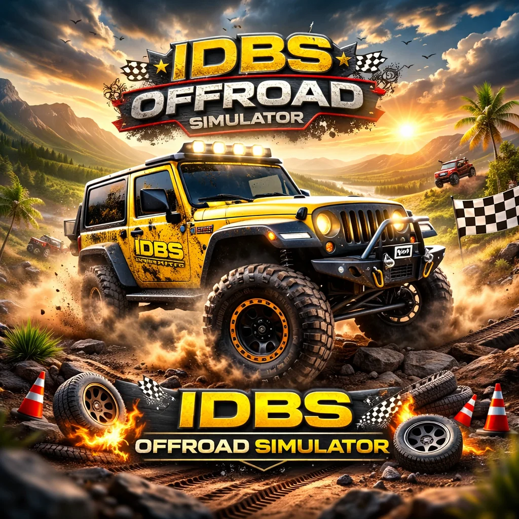 تحميل لعبة IDBS Offroad Simulator مهكرة احدث اصدار للاندرويد APK