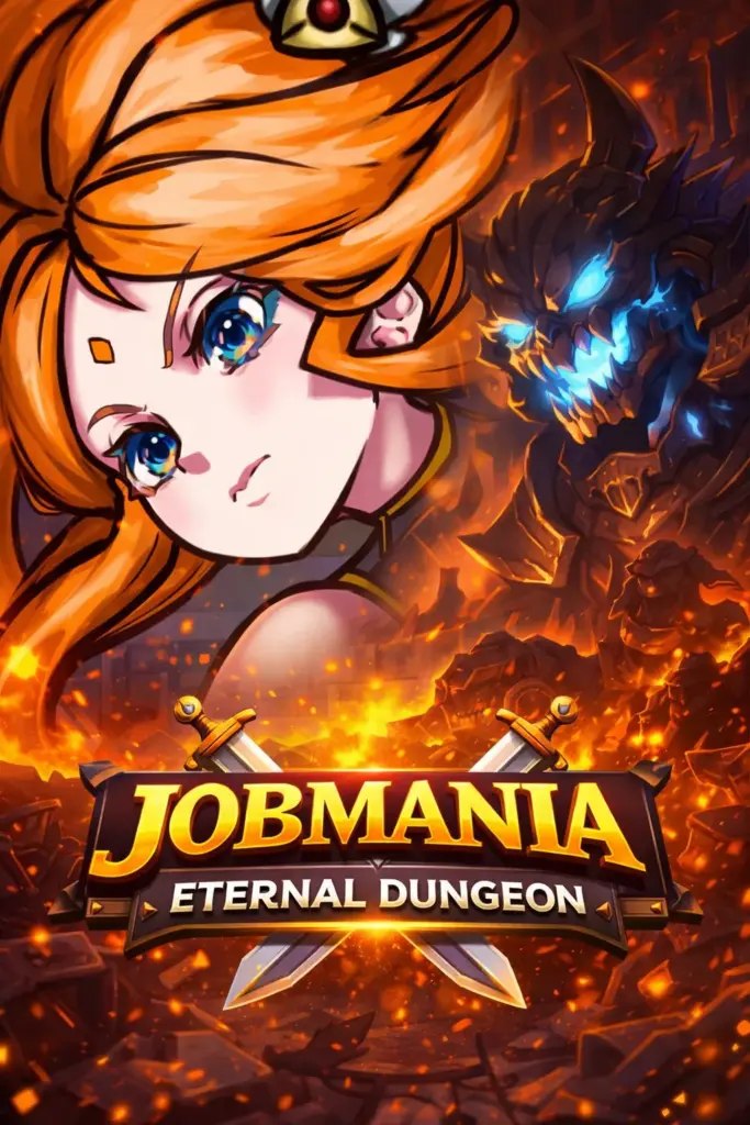 تحميل لعبة Jobmania Eternal Dungeon مهكرة 2026 احدث اصدار للاندرويد APK