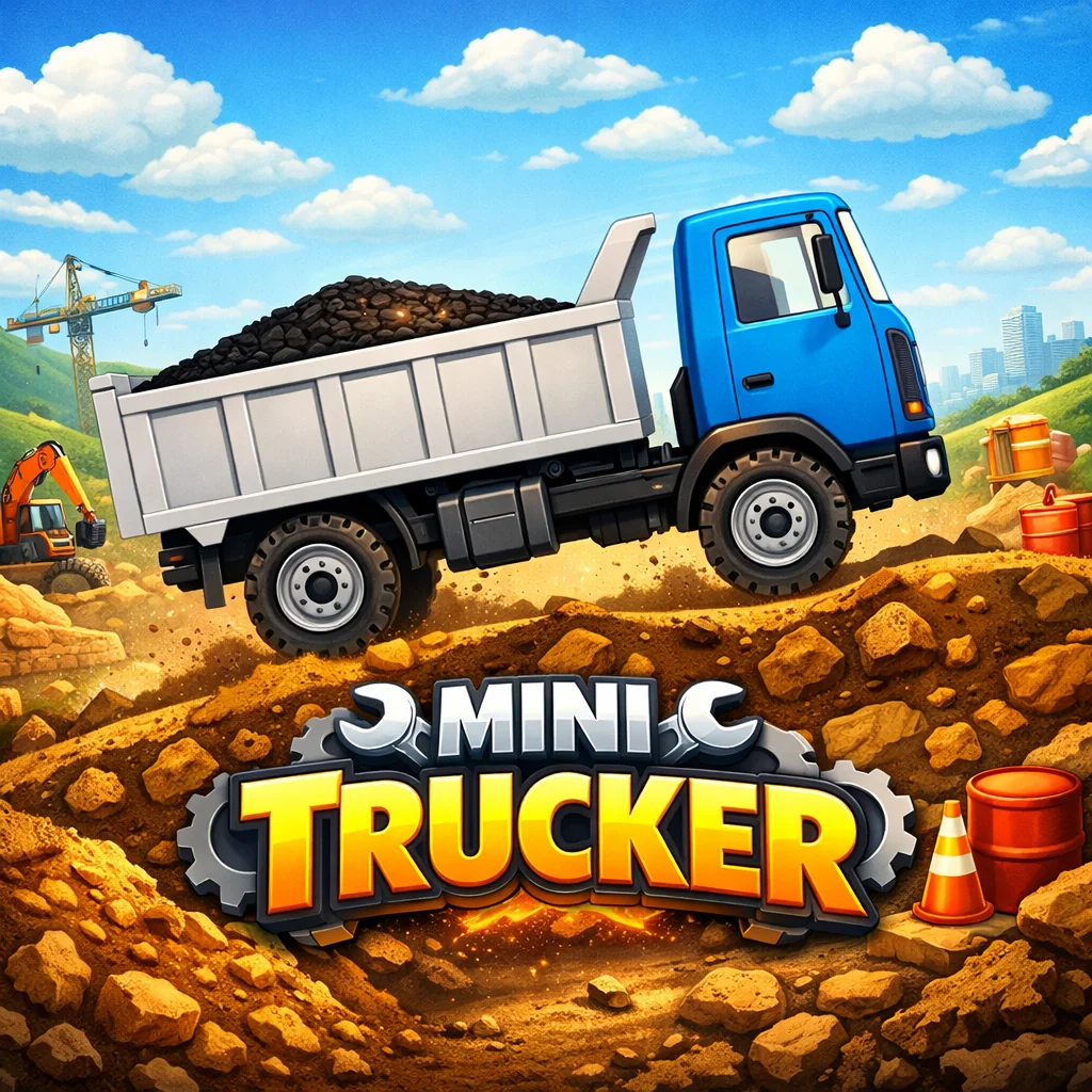 تحميل لعبة Mini Trucker مهكرة 2026 احدث اصدار للاندرويد APK