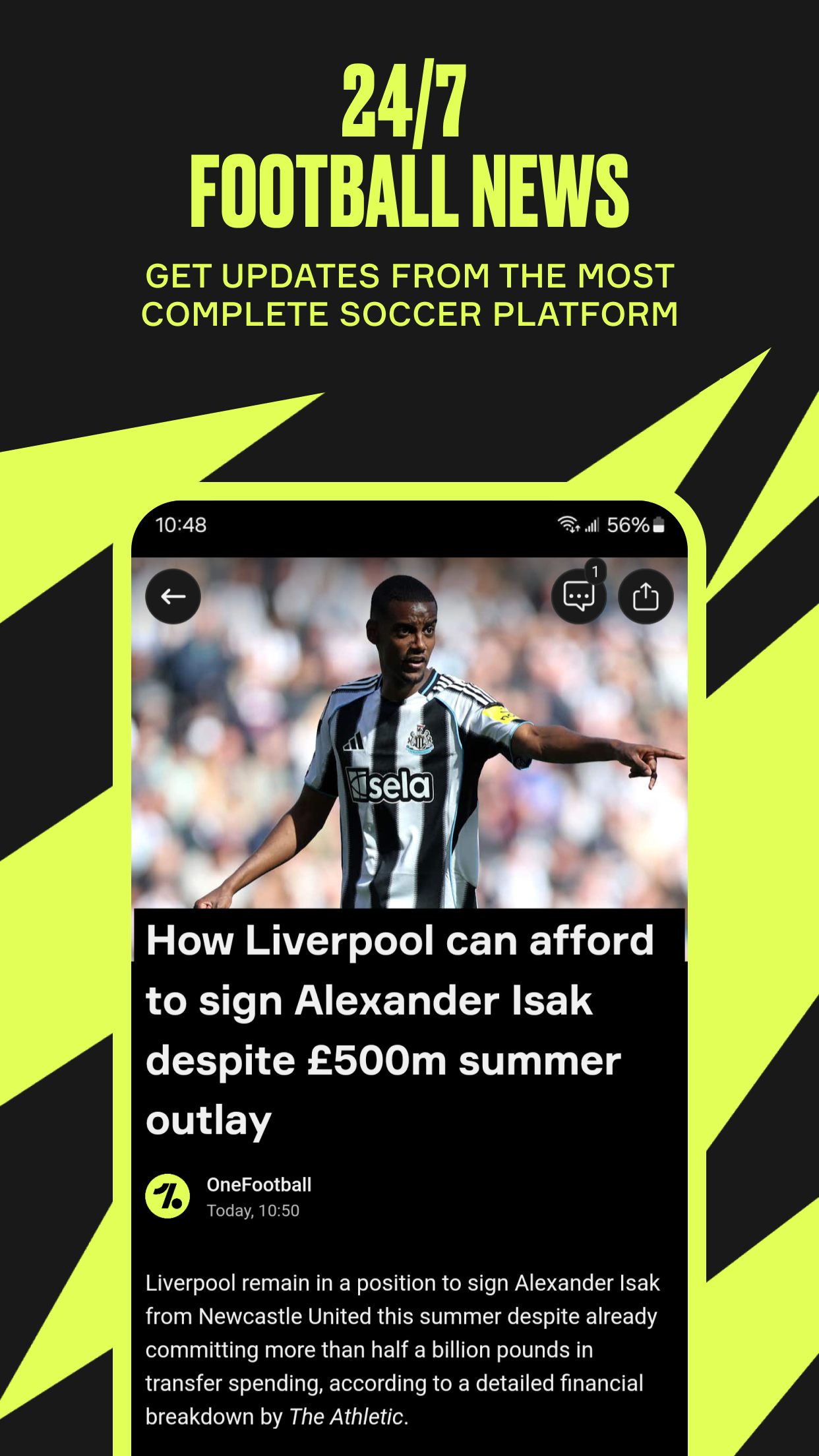 OneFootball: Football Scores
