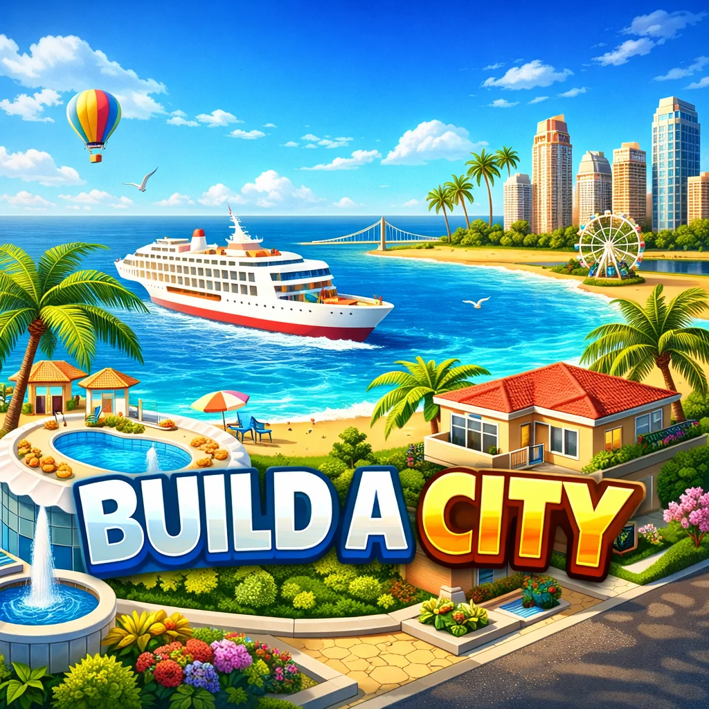 تحميل لعبة Paradise City: Building Sim مهكرة 2026 احدث اصدار للاندرويد APK