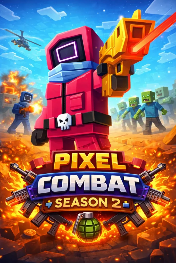 تحميل لعبة Pixel Combat مهكرة 2026 احدث اصدار للاندرويد APK
