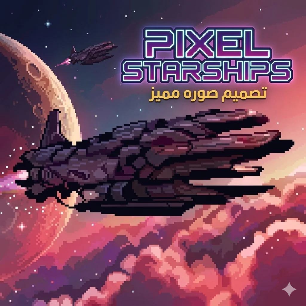 تحميل لعبة Pixel Starships مهكرة 2026 احدث اصدار للاندرويد APK