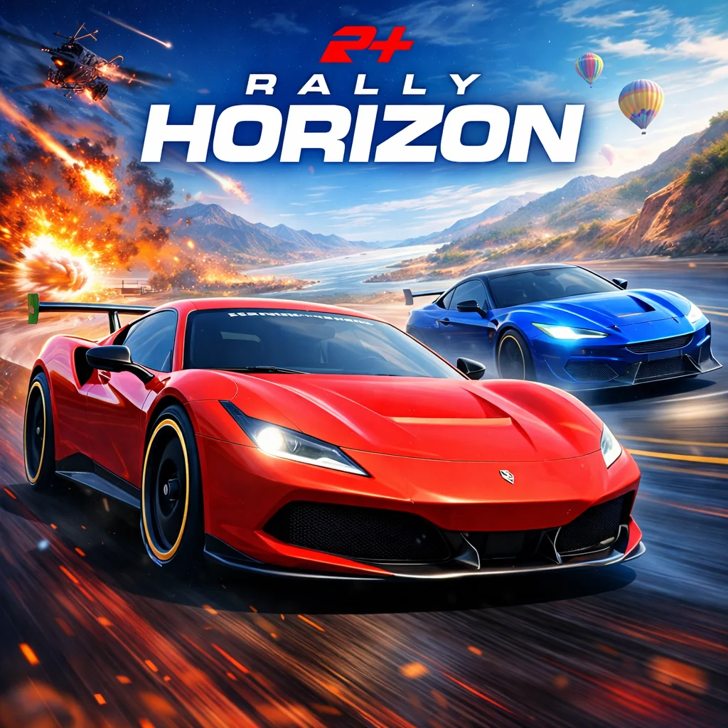 تحميل لعبة Rally Horizon مهكرة احدث اصدار للاندرويد APK