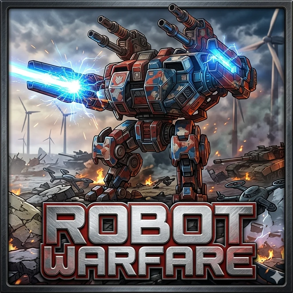 تحميل لعبة Robot Warfare مهكرة 2026 احدث اصدار للاندرويد APK