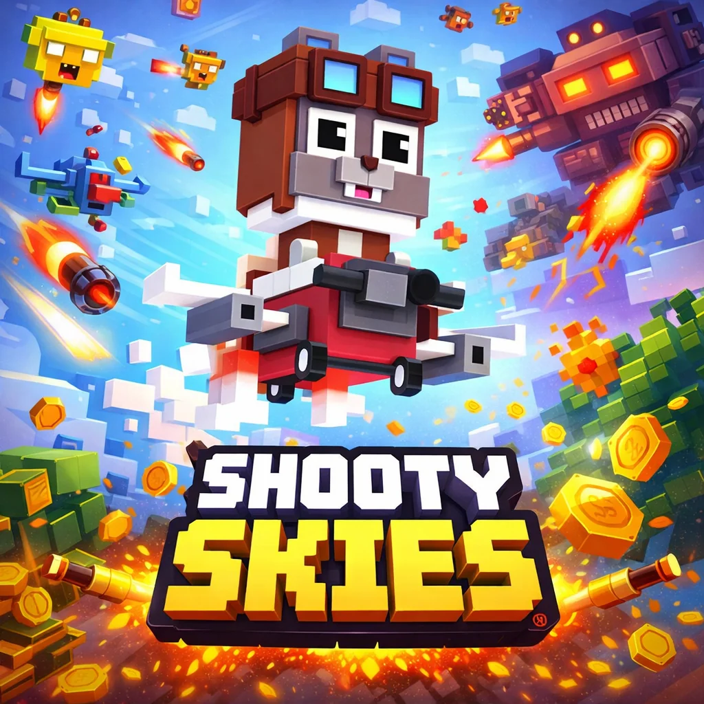 تحميل لعبة Shooty Skies مهكرة 2026 احدث اصدار للاندرويد APK