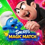 Smurfs Magic Match بص يا عم الحكاية بدأت وأنا قاعد…