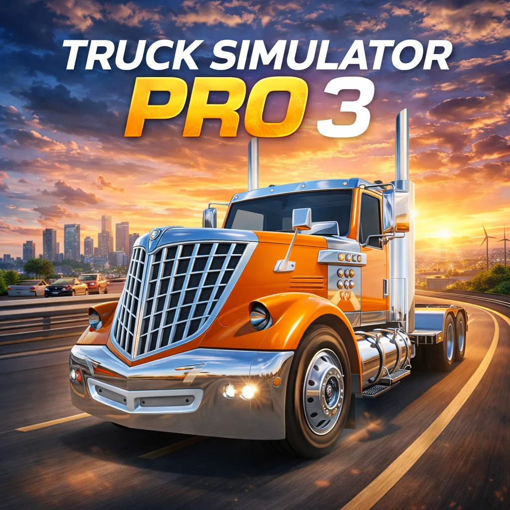 تحميل لعبة Truck Simulator PRO مهكرة 2026 احدث اصدار للاندرويد APK