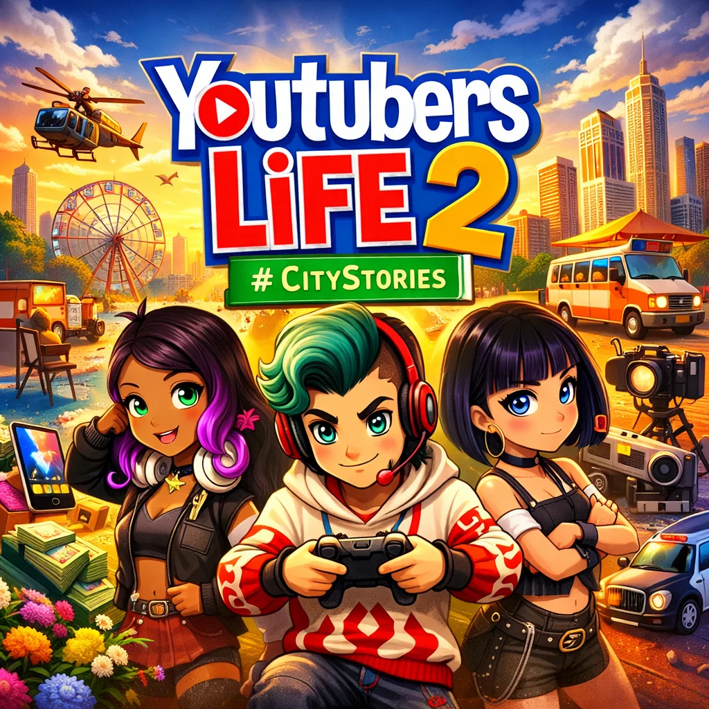 تحميل لعبة Youtubers Life مهكرة 2026 احدث اصدار للاندرويد APK