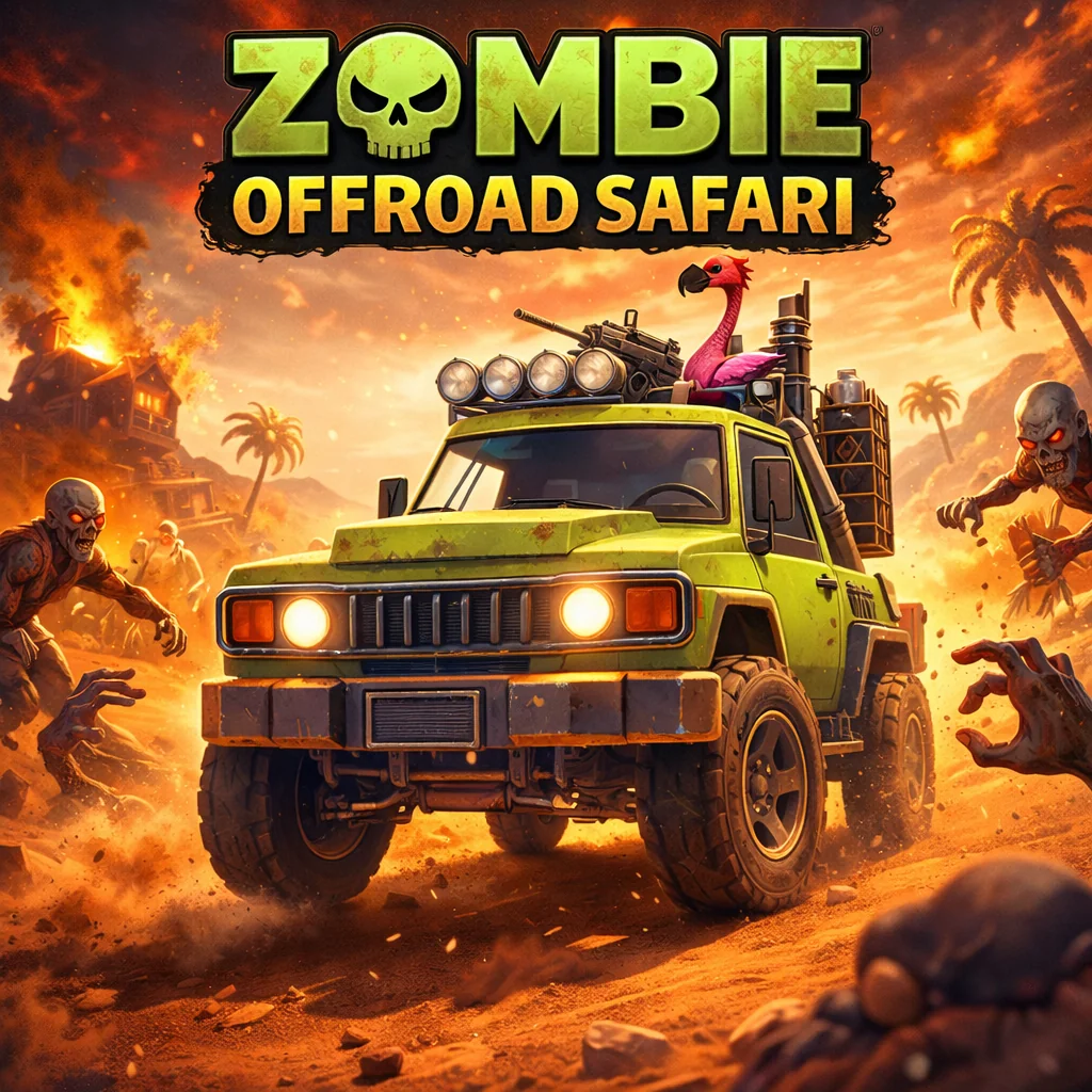 تحميل لعبة Zombie Offroad Safari مهكرة احدث اصدار للاندرويد APK