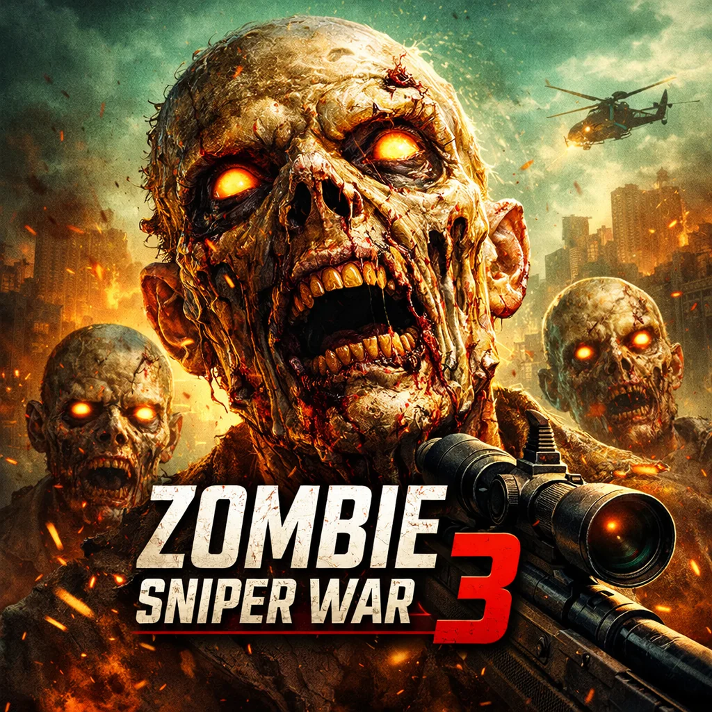 تحميل لعبة Zombie Sniper War مهكرة 2026 احدث اصدار للاندرويد APK