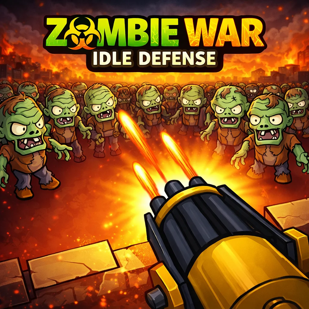 تحميل لعبة Zombie War Idle Defense مهكرة 2026 احدث اصدار للاندرويد APK