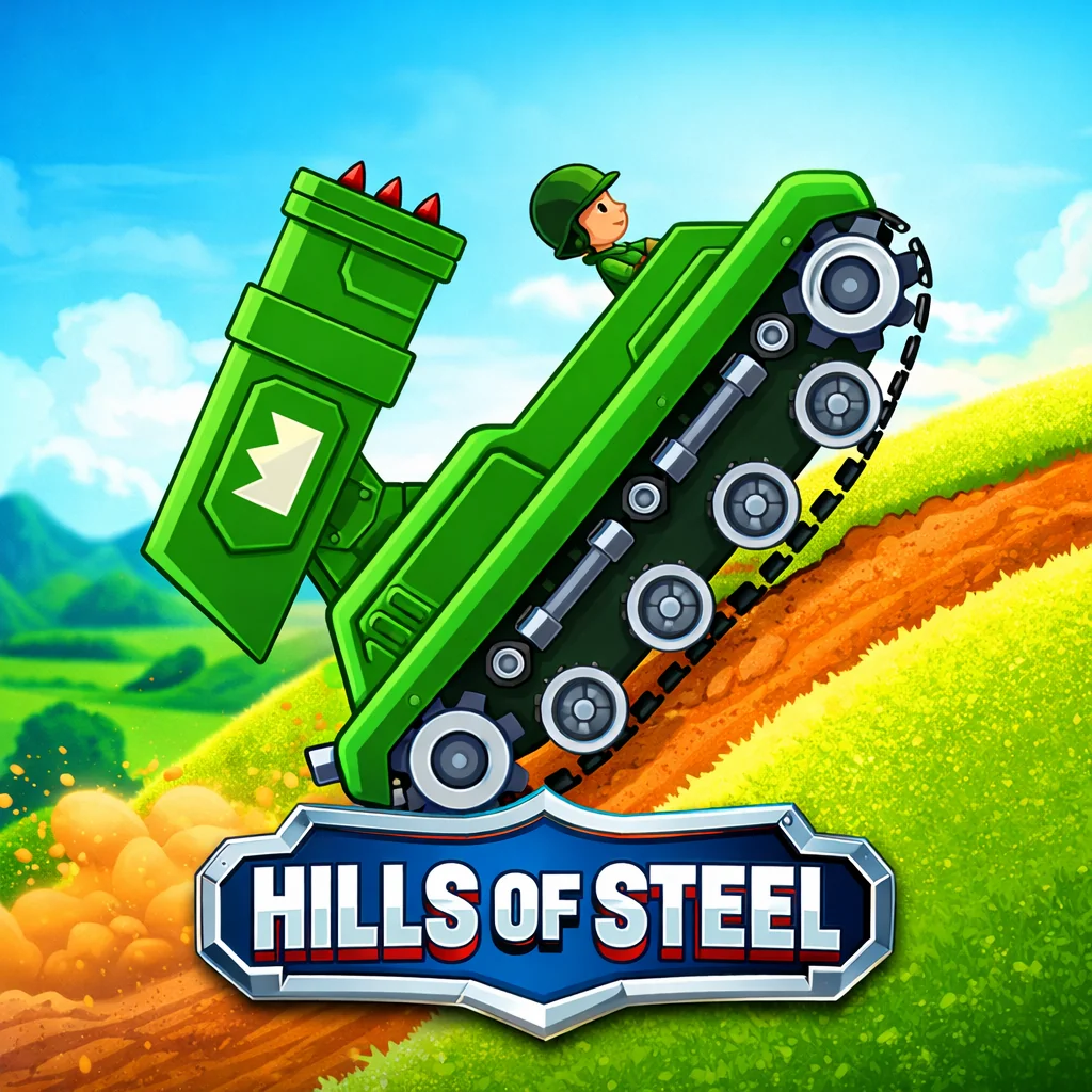 تحميل لعبة Hills of Steel مهكرة 2026 احدث اصدار للاندرويد APK