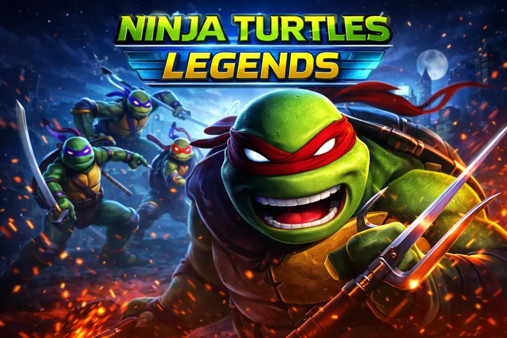 تحميل لعبة Ninja Turtles Legends مهكرة 2026 احدث اصدار للاندرويد APK