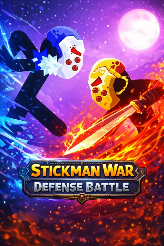 تحميل لعبة Stickman War: Defense Battle مهكرة 2026 احدث اصدار للاندرويد APK